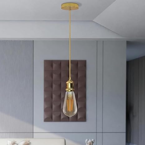 Industrial E27 Lamp Holder with Cord Grip Multi-Colour Finishes ~3423